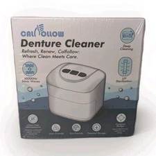Calfollow Denture Cleaner for Retainers, Dentures, Aligners, Jewelry 