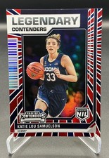 2024-25 UConn - Legendary Contenders Katie Lou Samuelson #49 Red White & Blue