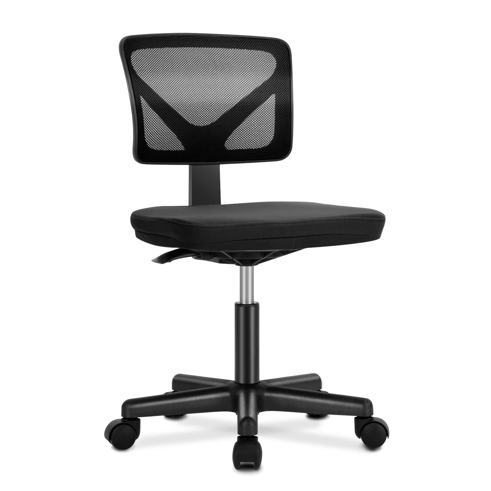 S With Wheels, Ergonomic Adjustable Home Desk Swivel Roll...