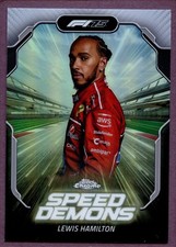2025 Topps Chrome F1 #SD-2 Lewis Hamilton Speed Demons