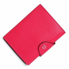 HERMES Iliard compact Ulys card case pass case business card holder commuter pas