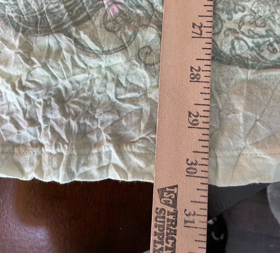 Blusa Top Vintage Para Mujer Y2K Azúcar Vainilla 3X Colorido Floral Hadas Casa de Campo Foto 4 de 4