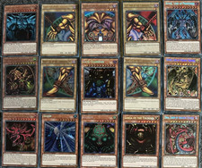 YuGiOh Exodia The Forbidden One Egyptian God Cards Sacred Beasts & Gate Guardian