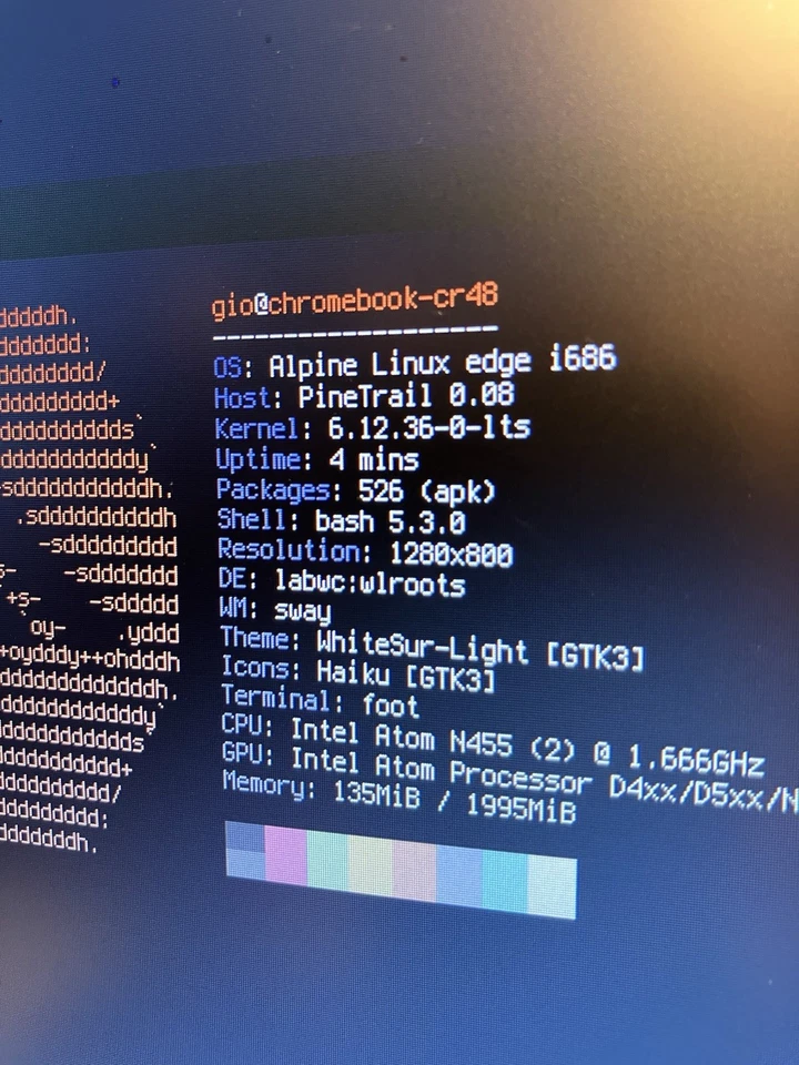 Google Chromebook Cr48 Prototype RARE NO BATTERY 2gb 250gb evo 860 - Immagine 2 di 2