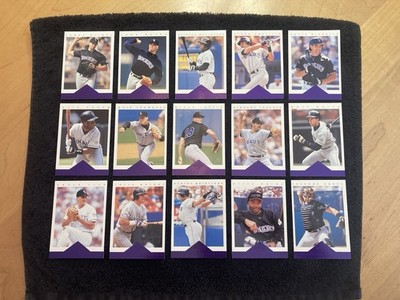 1997 Score COLORADO ROCKIES Team Collection Set 15 MINT Cards CASTILLA/GALARRAGA