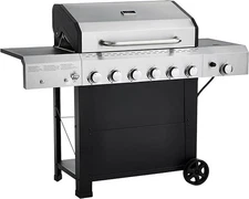 Amazon Basics Freestanding Gas Grill 6 Burner 66,000 BTU - Scratch & Dent