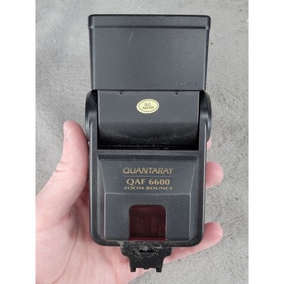 Quantaray QAF 6600 Zoom Bounce Camera Flash Speedlight