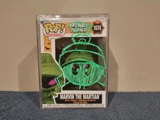 Funko Pop! Marvin The Martian 1674 Patrick Owsley SWAU Authenticated Autograph