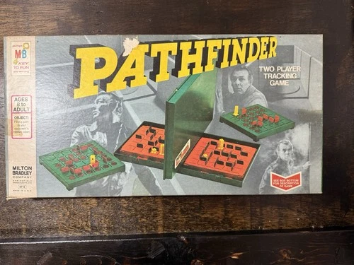 PATHFINDER Tracking Board Game Vintage 1977 Milton Bradley ~ Strategy ~ Complete