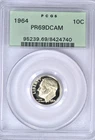 1964 Roosevelt Dime Proof PCGS OGH PR 69 DCAM PF ULTRA CAMEO Old Holder Coin 10C