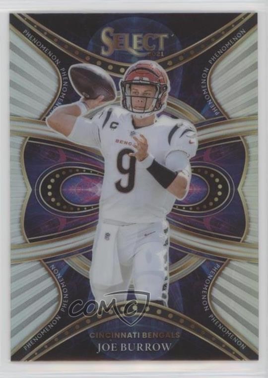 2021 Panini Select Phenomenon Silver Prizm Joe Burrow #PHE-3 0sz7