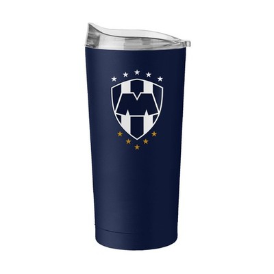 Logo Brands Monterrey Fc 20Oz Flipside Powder Coat Tumbler - Double-Wall