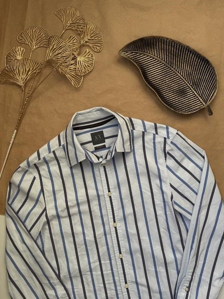 Men Armani Exchange Shirt White 36 / S / 44 #56NS