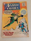 Vintage Action Comics No.209 10c Superman Fair 1955 October