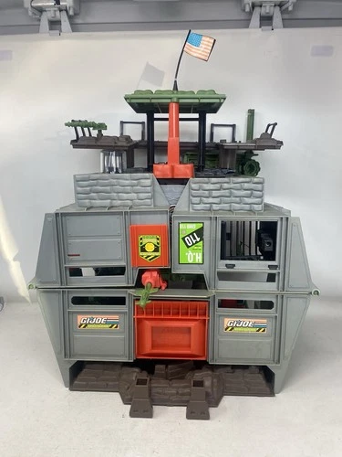 1992 GI Joe Headquarters Base Playset Near Complete Working Electronics Hasbro