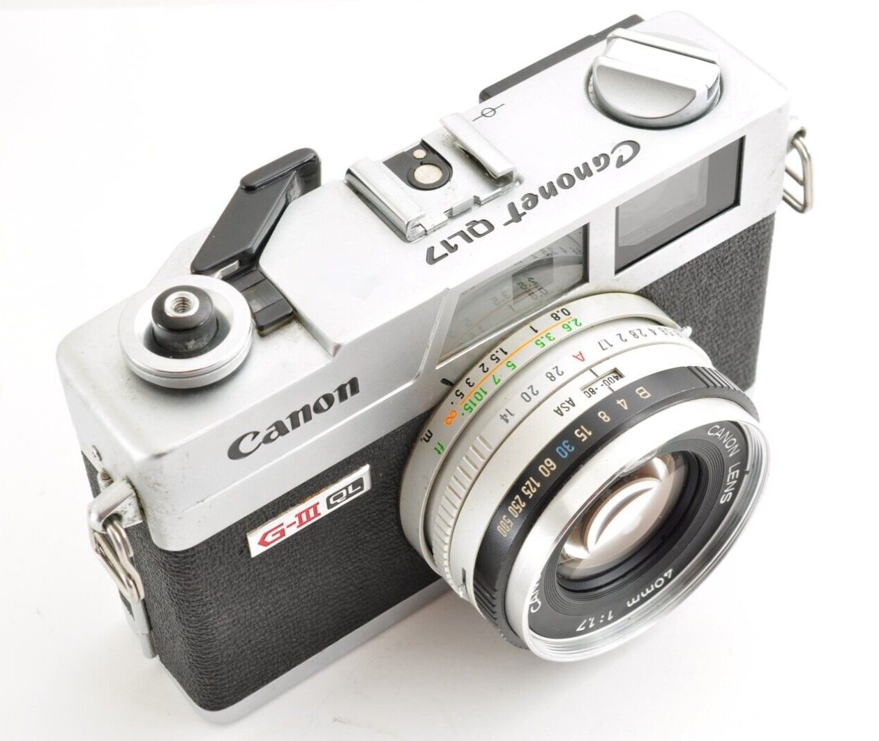 Canon QL17 GIII G3 MeterWorks 35mm Film Rangefinder Camera from