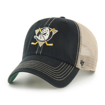 NHL Anaheim Ducks Cap Basecap Baseballcap Trawler Trucker Kappe 197723360945