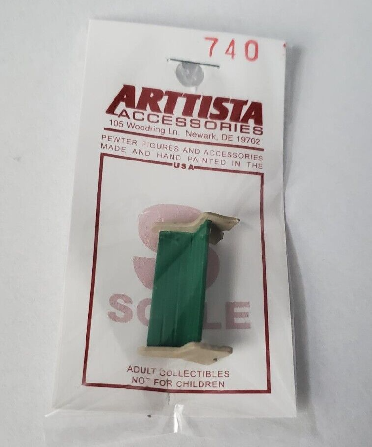 Arttista 740 Park Bench S SCALE Figure Model Trains NEW eBay