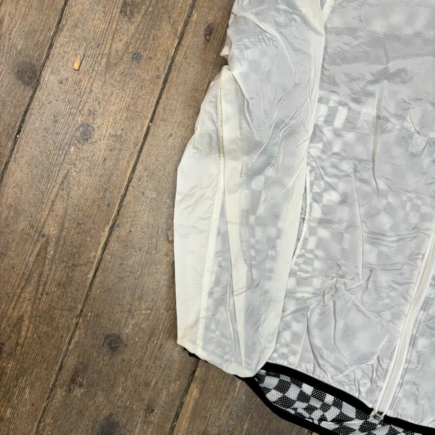 Harley Davidson Rain Jacket Full Zip Vintage Biker Coat, White, Womens XS image 6