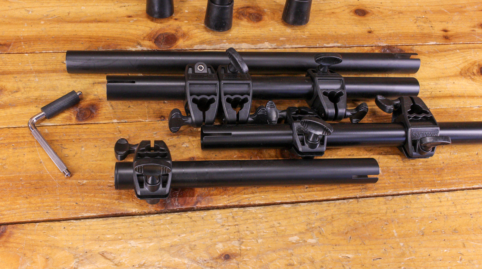 Simmons SD600 Electronic Drum Set With Mesh Heads and Bluetooth MISSING