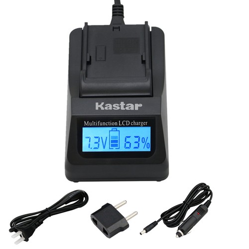 Kastar NP-FM500H Battery Charger Sony SLT-A99 A99V DSLR α560 α580 α100 α58 α77II - Picture 17 of 18