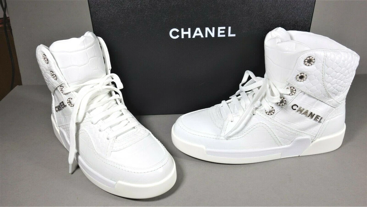 CHANEL HIGH TOP SNEAKERS