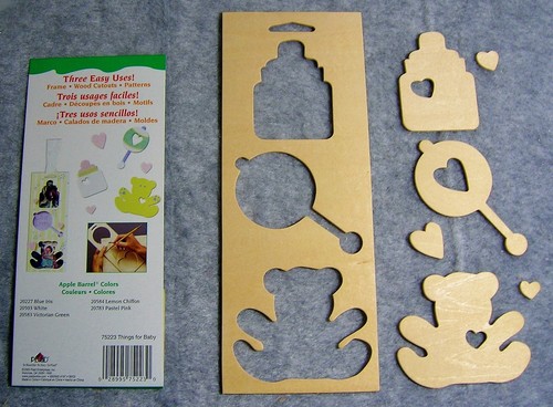 Cornici in legno non rifinite e forme punzonatrici per pittura e artigianato - Cose per bambino - Foto 2 di 5