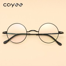 Janpanses Retro Lennon Round Eyeglass Frames Men Women Titanium 44mm Glasses New