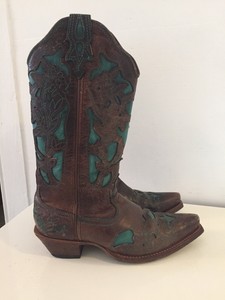 twisted x women's floral embroidered western boots