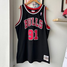 Mitchell Ness Chicago Bulls Dennis Rodman 97-98 Swingman Basketball Jersey 2XL