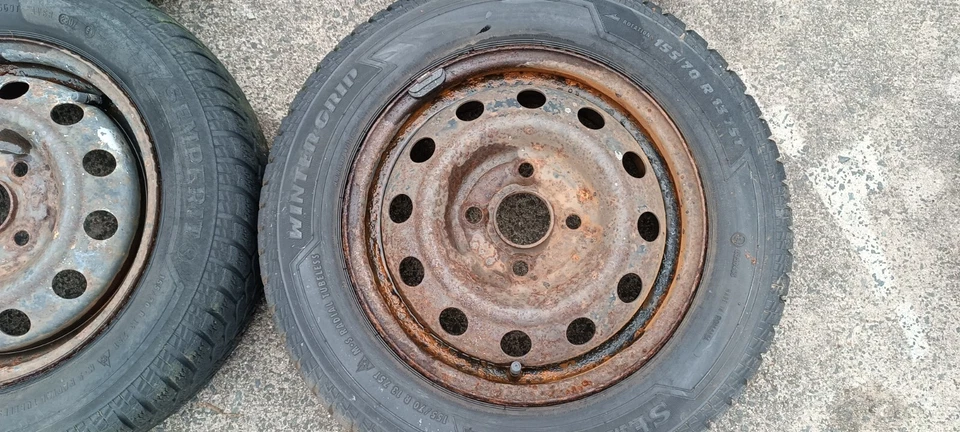 Kia Picanto 155/70 R13 4x13 ET46 4x100 Winterreifen 513003 Räder - Bild 3 von 4