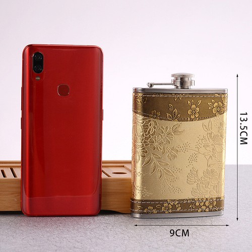 Portable Liquor Whiskey Alcohol Flagon Stainless Steel Hip Flask Wine Bottle NEW - Picture 7 of 12