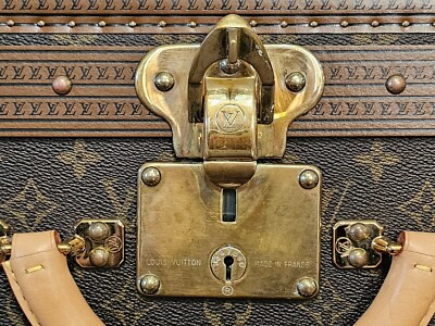 MINT Louis VUITTON Monogram ALZER 55 Hard Case Trunk MINT Louis VUITTON Monogram ALZER 55 Hard Case Trunk