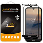 2X Supershieldz Full Cover Tempered Glass Screen Protector for Nokia 1.3 (Black)