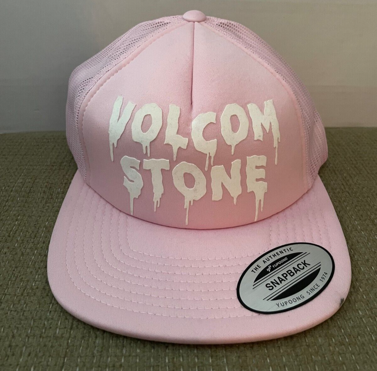 VOLCOM LIBERATED HAT CAP PINK SNAPBACK *NWT* | eBay