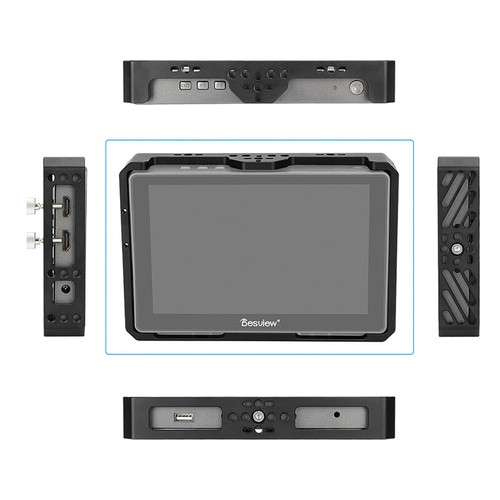 Jaula de monitor completa CAMVATE para pantalla táctil de campo de 7" Desview R7II 7" - Imagen 4 de 8