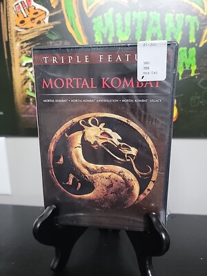 Mortal Kombat Triple Feature [Brand New DVD] 3 Pack (Annihilation And Legacy)