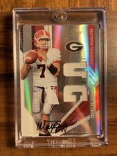 MATTHEW STAFFORD Absolute College Materials Autograph Jersey. # 2/5.  SB Champ!