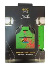 StyleCraft Studio Barber & Stylist Apron No-Tie Design Premium 100% Polyester