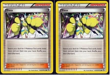 2013 POKEMON 2 x ELEZA Legendary Treasures RADIANT Collection Regular NM/M