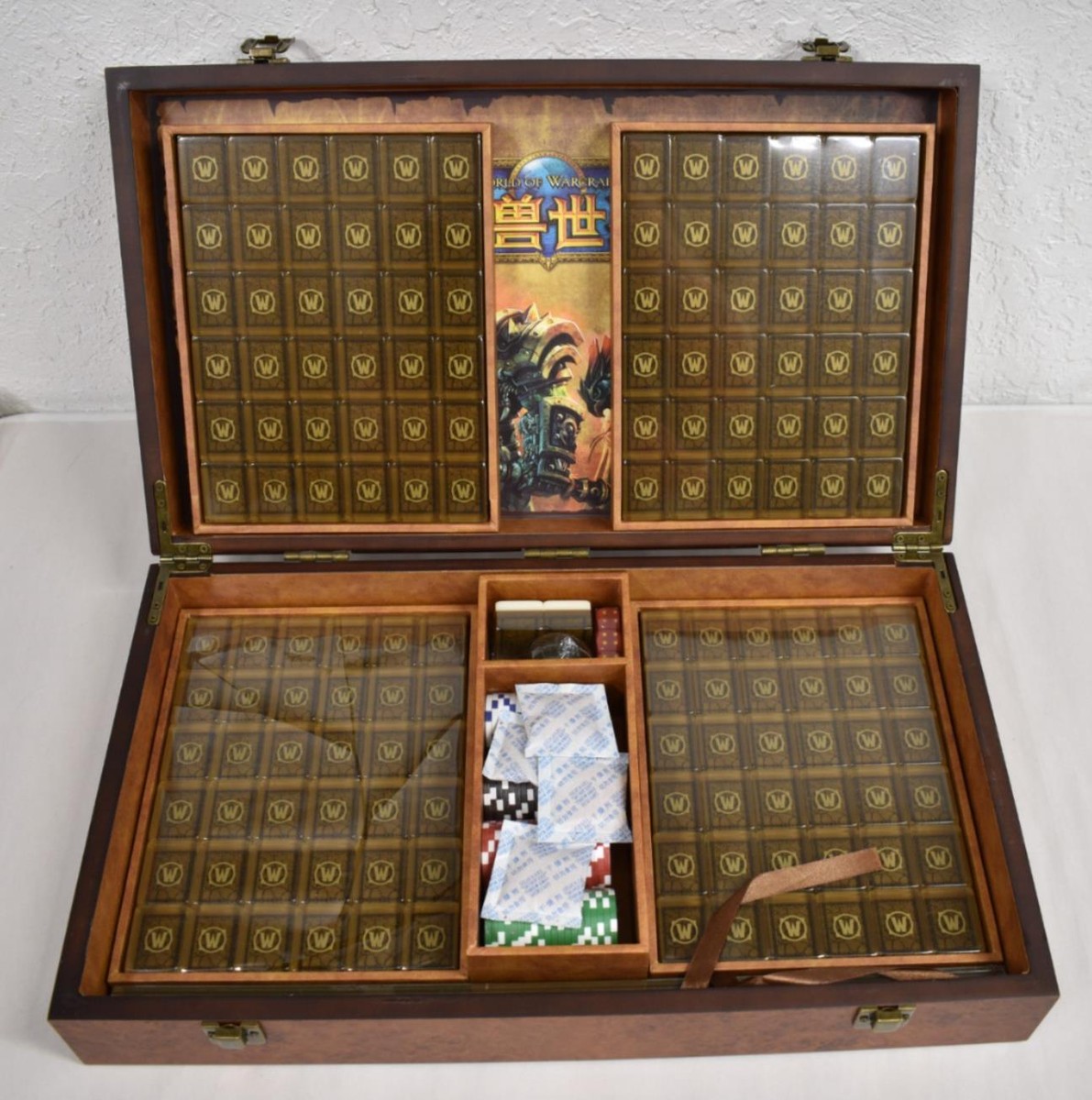 World of Warcraft Mists of Pandaria Mahjong Set Collectable - New