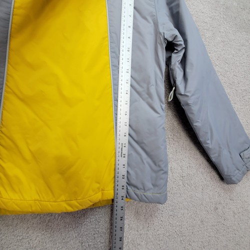 American Eagle Outfitters Ae77 Reversible Ski Snowboard Jacket Men M Yellow Gray - Picture 12 of 14