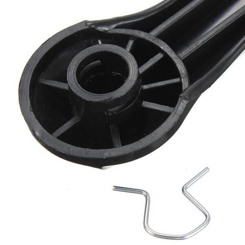 2x Black Window Winder Crank Handle For Honda Civic 1984-2000 Part #AP82558801Y - Picture 8 of 8