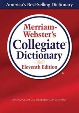 Merriam-Webster's Collegiate Dictionary (Laminated Cover) - VERY GOOD