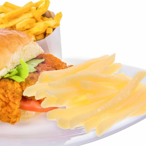 30Pcs Fake Bread Artificial Food Simulation French Fries Model Drawing Display - Picture 5 of 11
