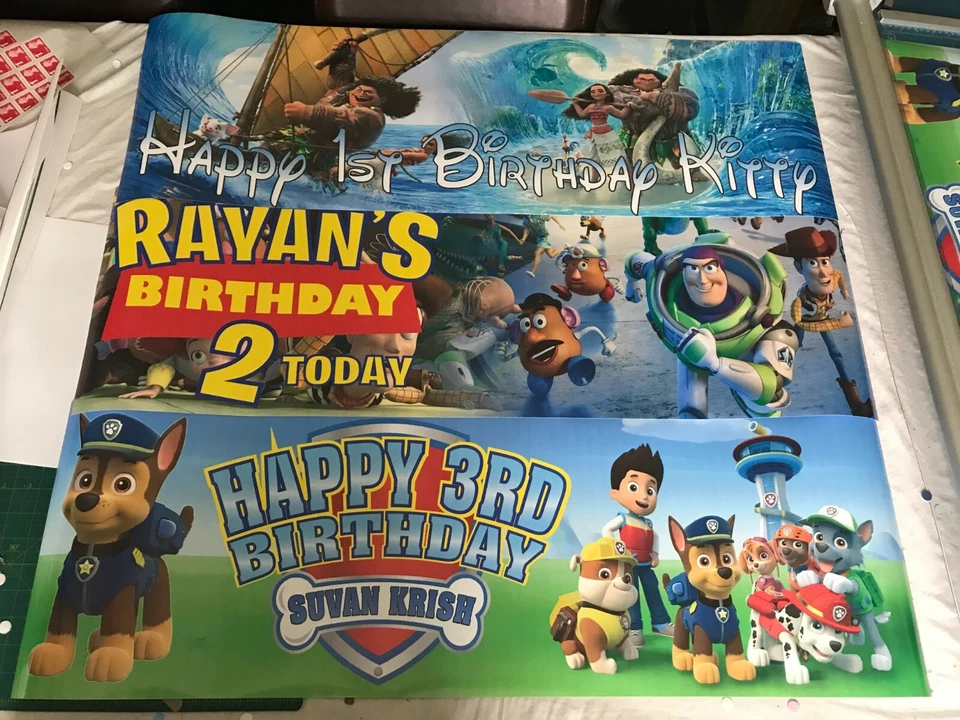 2 No. Banderas de cumpleaños de The Beatles Foto 2 de 3