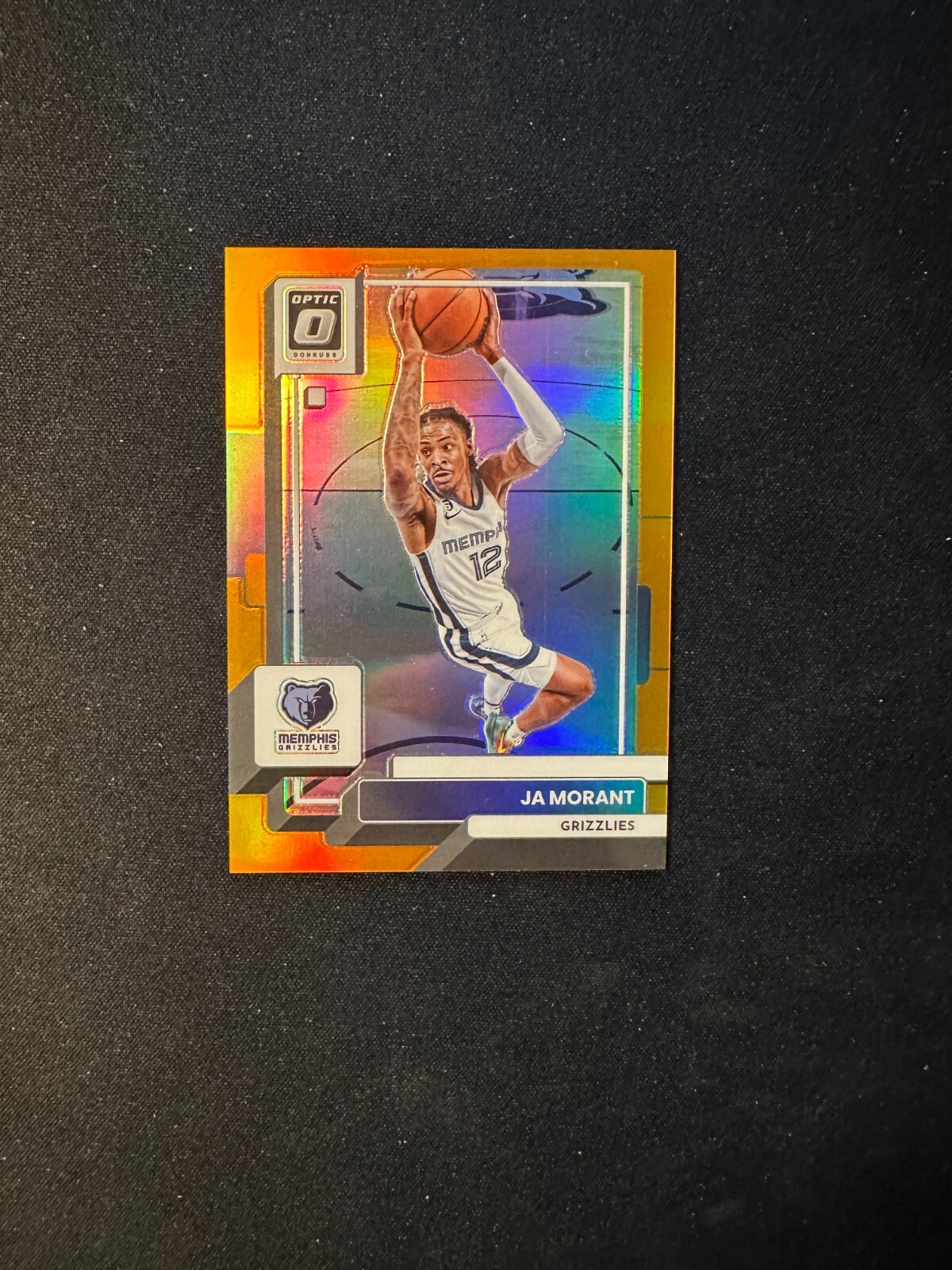 2022-23 Donruss Optic Orange Refractor #176 Ja Morant 016/199