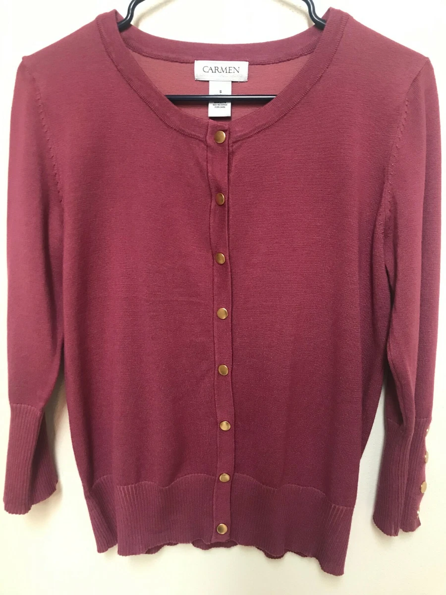 Carmen marc valvo best sale cardigan