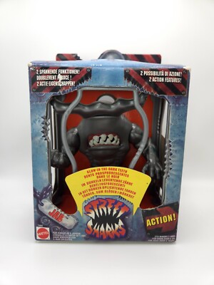 1994 Jab Street Sharks vintage figure in original box