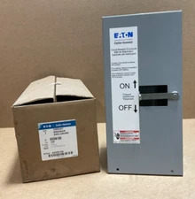 NEW EATON SGDN100 CIRCUIT BREAKER ENCLOSURE 15-100A 600VAC 500VDC NEMA1 INDOOR